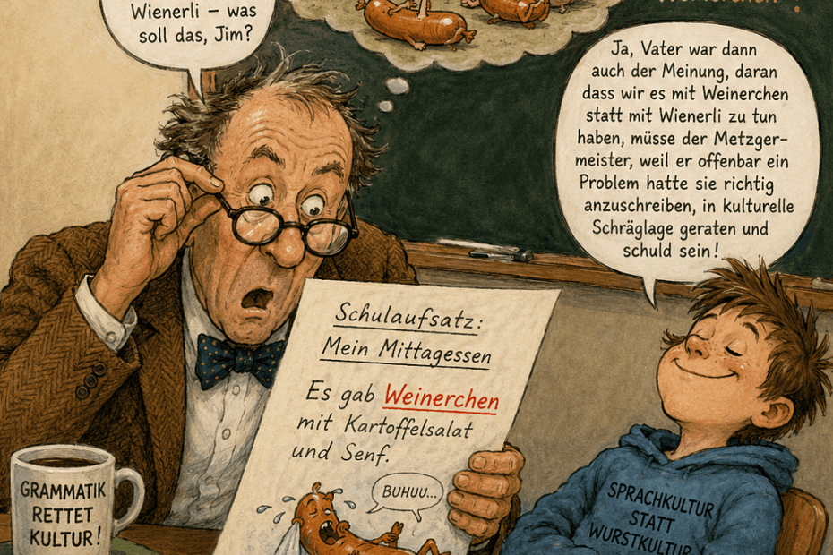 Franz Trachsel - Wienerli - Wienerlein - Humoreske - Glarean Magazin
