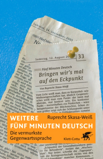 Weitere fünf Minuten Deutsch - Ruprecht Skasa-Weiss - Cover - Klett-Cotta Verlag