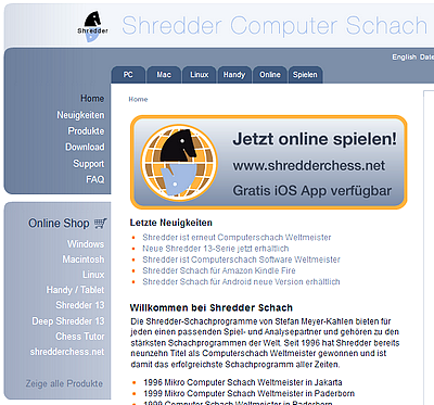 Shredder Homepage Stefan Meyer-Kahlen - Glarean Magazin