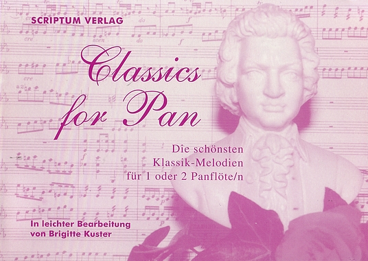 Panflöten-Musik-Classics for Pan Glarean Verlag Buch-Cover
