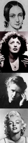 Liebesbriefe berühmter Frauen: Clara Wieck, Edith Piaf, Marie Curie, Marilyne Monroe
