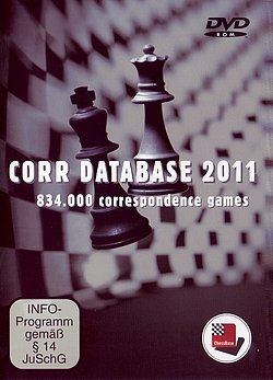 Die Corr Database 2011 mit 834'000 Fernschach-Partien