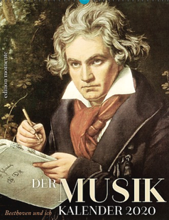 Der Musik-Kalender 2020 - Beethoven und ich - Cover - Glarean Magazin