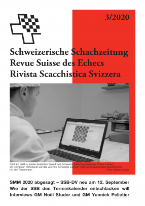 Schweizerische Schachzeitung - Heft 3-2020 - Rezensionen Glarean Magazin - Cover