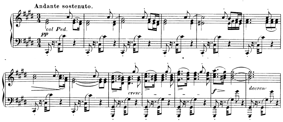 Franz Schubert - Klaviersonate D960 - Beginn Andante sostenuto - Glarean Magazin