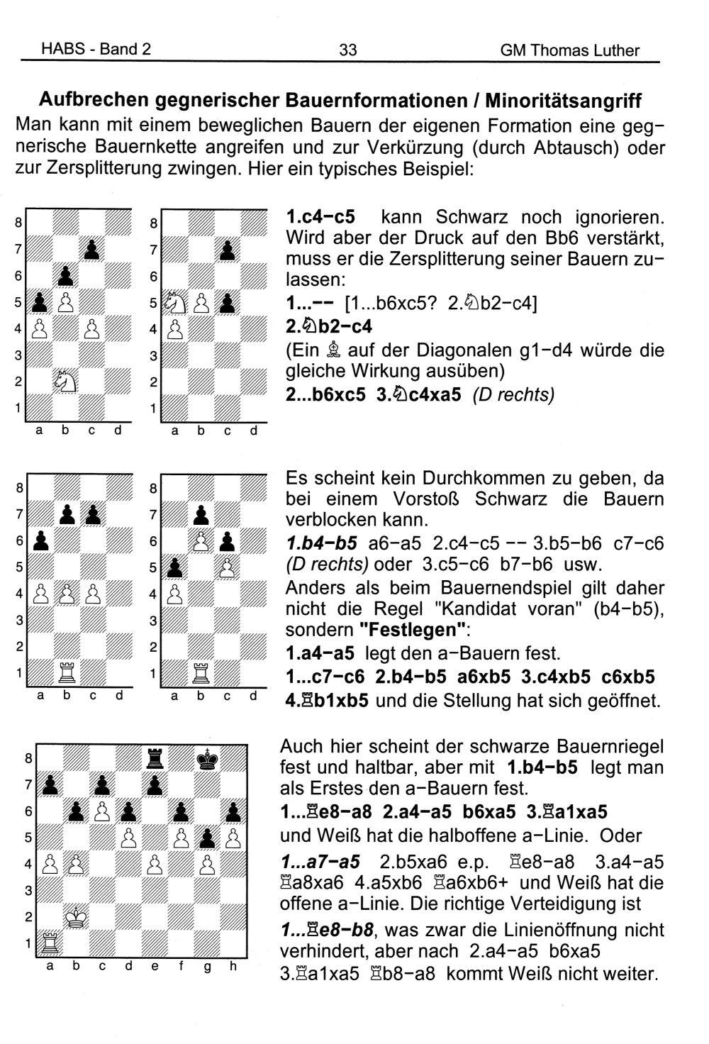Thomas Luther - Handbuch und Arbeitsbuch für den Schachtrainer - Band 1-3 - Strategie - Rezensionen GLAREAN MAGAZIN