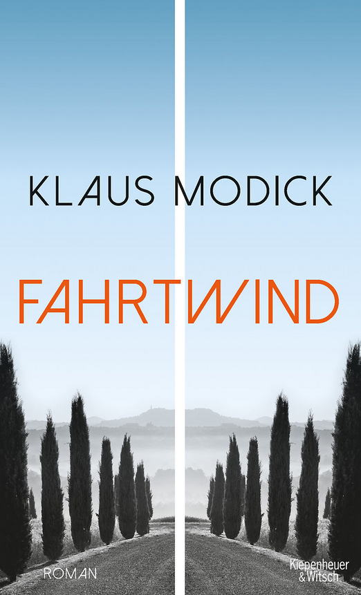 Fahrtwind - Roman von Klaus Modick - Buch-Cover- Glarean Magazin