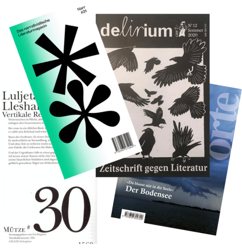 Schweizer Literaturzeitschriften - Orte - Delirium - Narr - Mütze - GLAREAN MAGAZIN