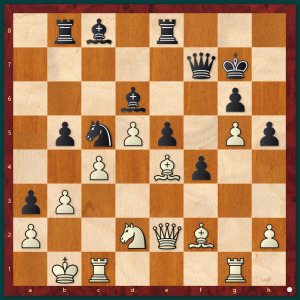 Cvak vs Kubicki - Correspondence Chess 2019 (Analyse) - Weiss am Zuge - 31. Lxc5