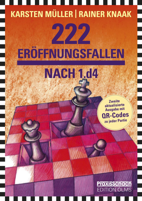 Müller-Knaak - 222 Eröffnungsfallen - QR-Codes - Olms Schach-Verlag - Glarean Magazin