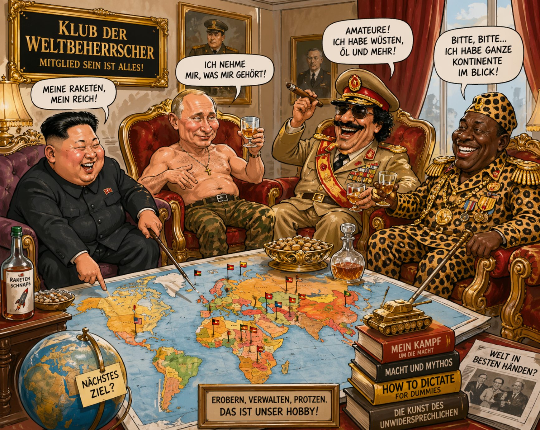 Klub der Weltbeherrscher - Glarean Magazin