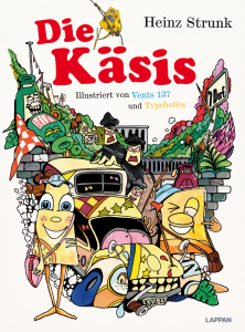 Die Käsis - Comic - Heinz Strunk - Cover - Glarean Magazin