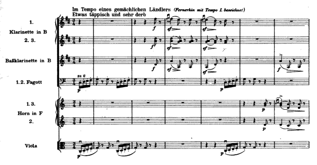 9. Sinfonie - 2.Satz - Beginn des Ländlers - Gustav Mahler - Glarean Magazin
