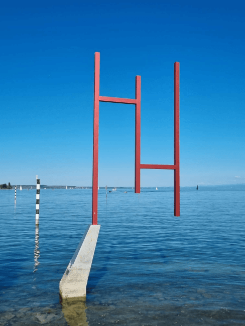 Kunst-Skulptur im Bodensee - Glarean Magazin
