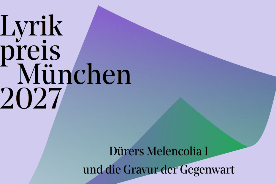 Lyrikpreis München 2027 - Logo - Glarean Magazin